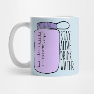 Stay Alive Drink Water 2 Mug